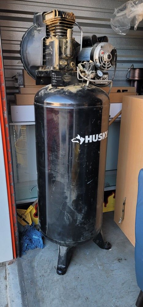 Husky 60 Gallon Compressor 3.7hp