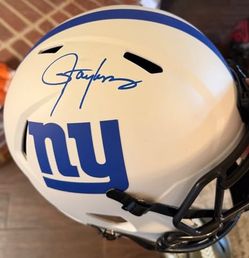 Lawrence Taylor full size helmet with coa