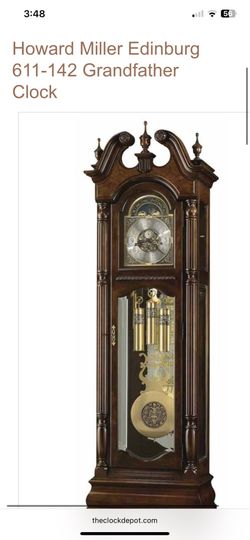 82nd Howard Miller Grandfather Clock