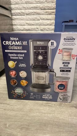 Ninja creami xl deluxe 11 in 1 ice cream and frozen treat maker