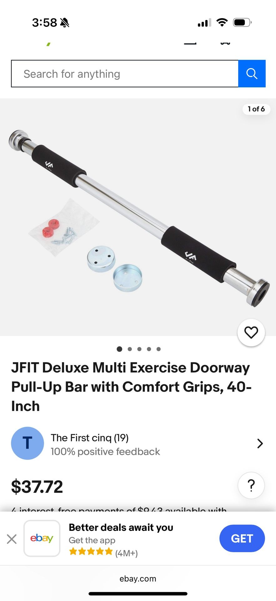 Doorway Pull Up Bar
