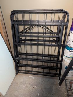 Metal Bed Frames x 2 Black Queen