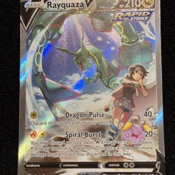 Pokemon Rayquaza V Alternate Art NM