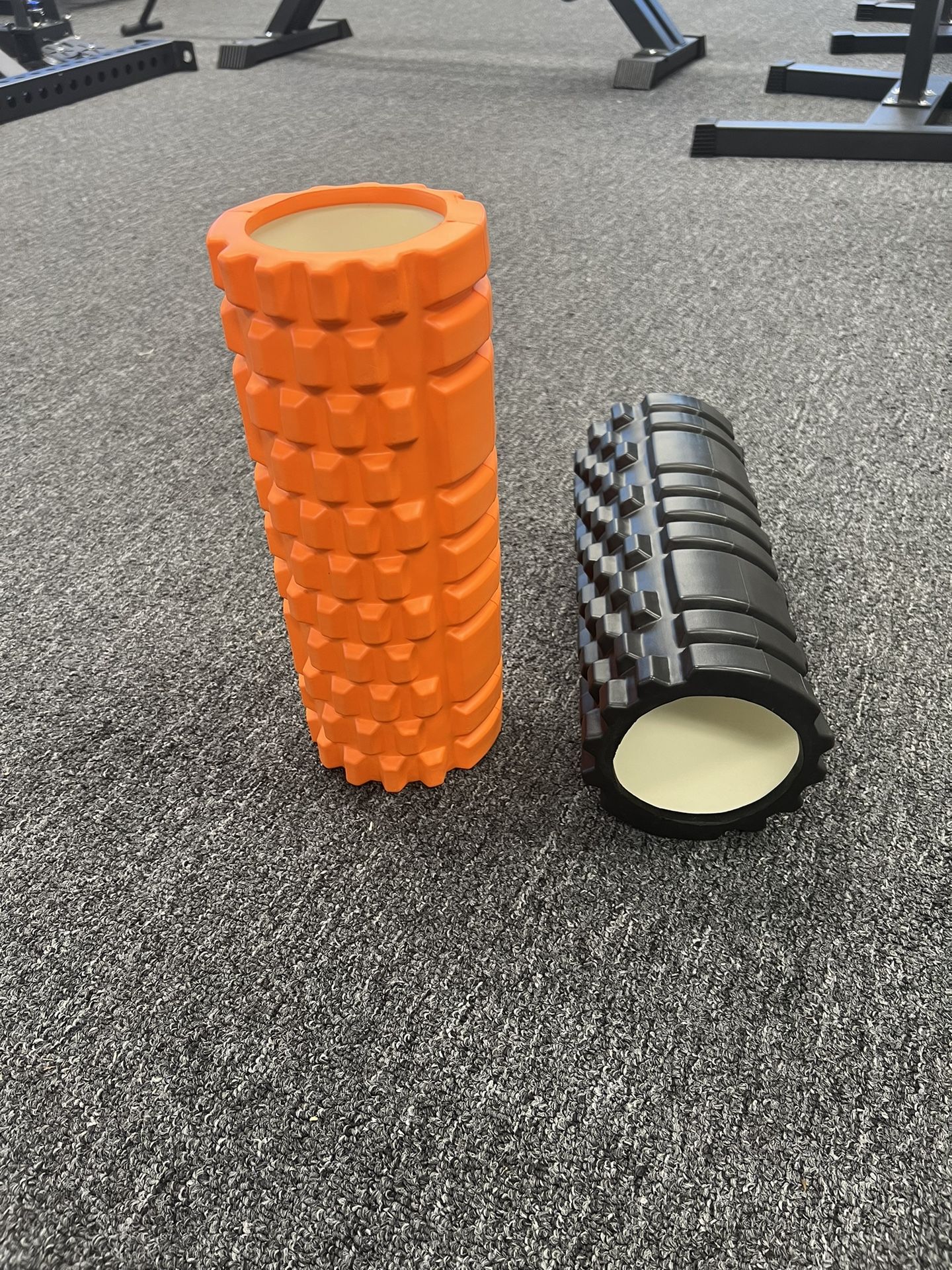 (New In Box) Orange Or Black Foam Roller - Click On Out Profile For More Gym Equipment