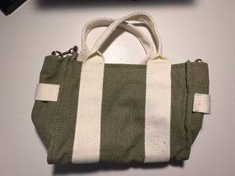 Green Canvas Purse