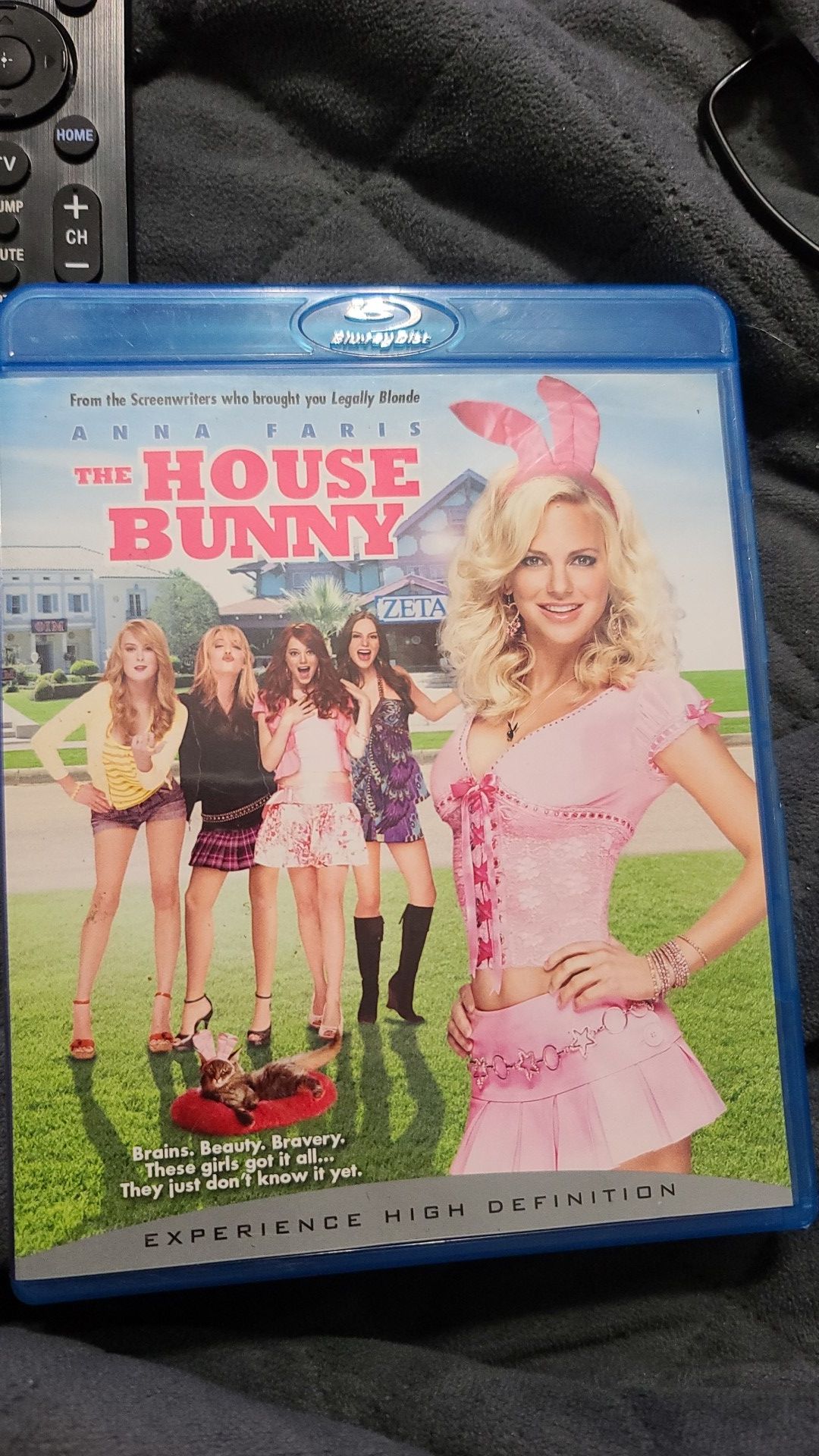 THE HOUSE BUNNY BLU RAY