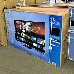 75” Samsung QLED Q72D 4K UHD Smart Tv 
