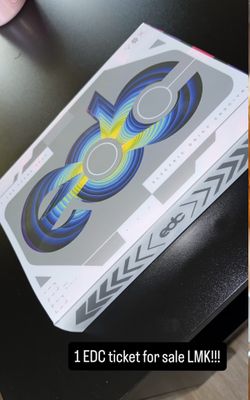 1 GA EDC TICKET