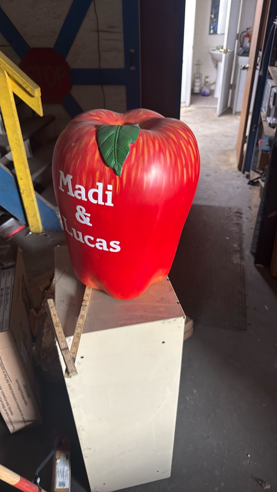 16” Plastic Apple