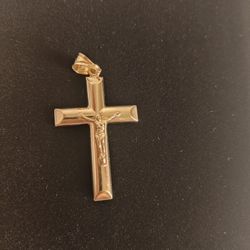 14k Oro Cruz