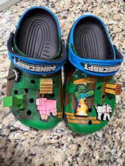 Minecraft Boys Crocssize