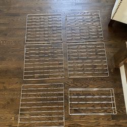 6 Brand New Wine Rack Shelves For Beverage Cooler/Fridge 