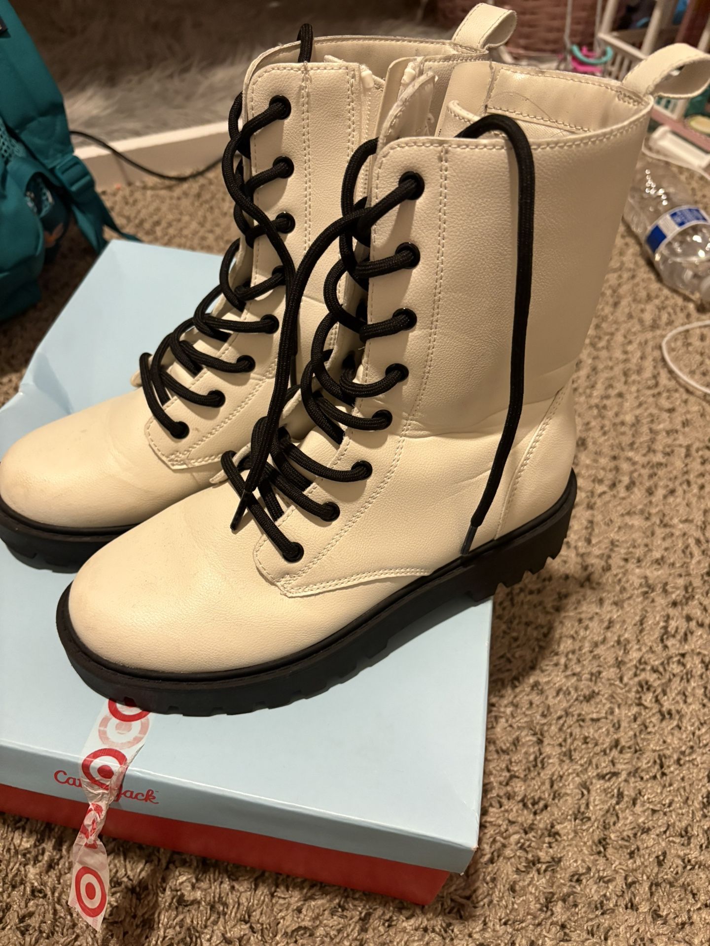 Target Cat And Jack Girls Size 4 Boots