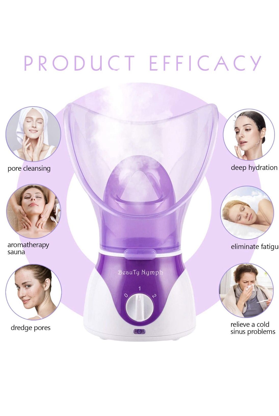 NEW IN BOX Facial steamer for skin and sinus