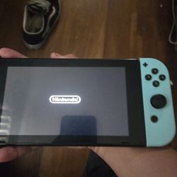Nintendo Switch With 5 Games And Micro Sd Card
