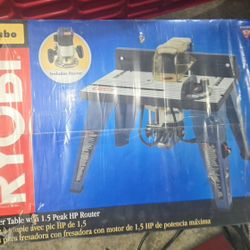 Router Table With 1.5 Peak HP Router