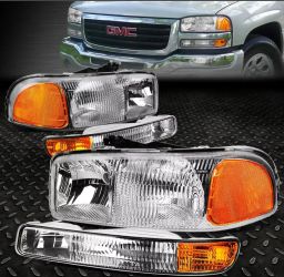 GMC Sierra 99-06 new headlights