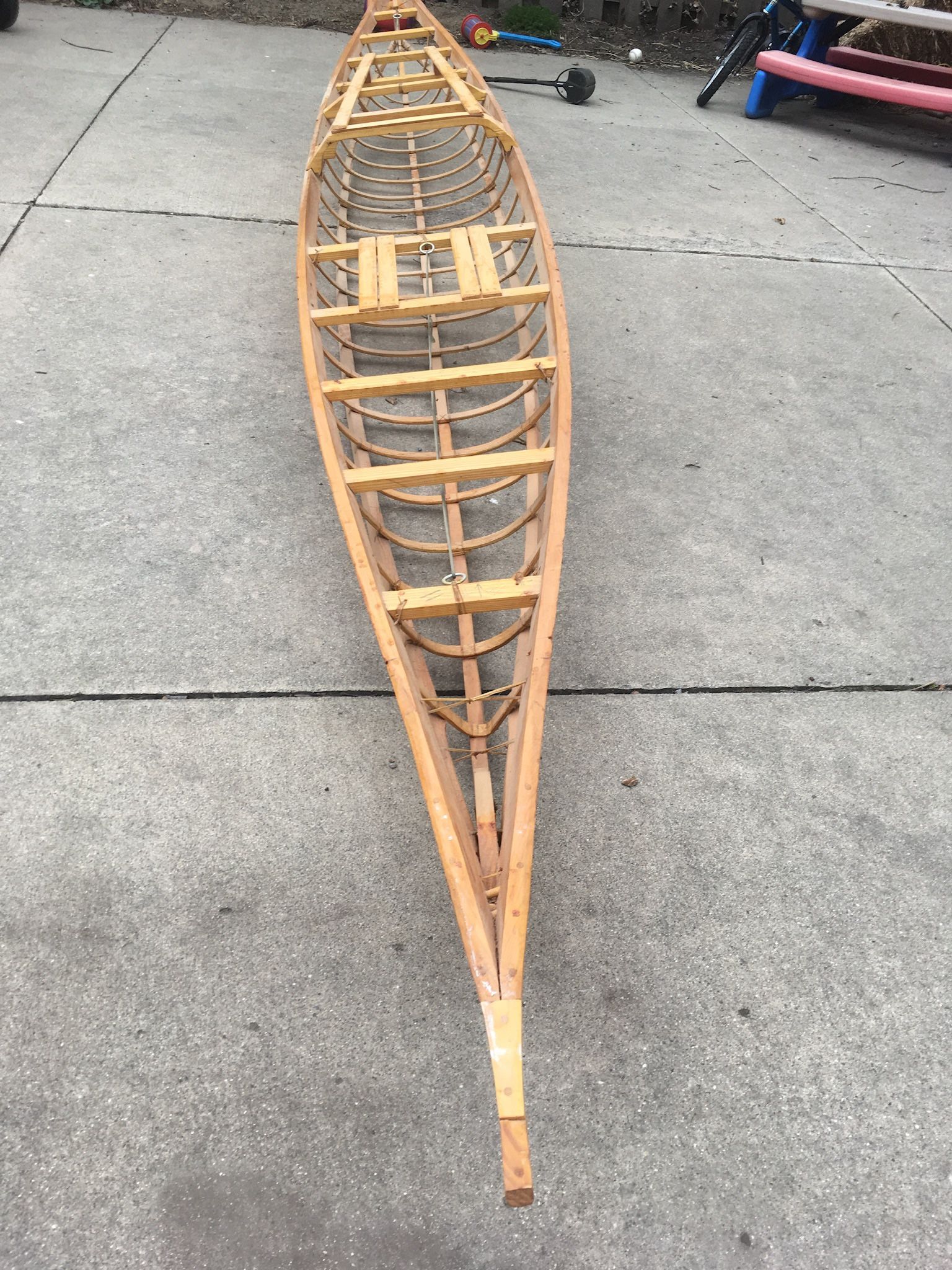 Handmade 17’ Greenland Kayak Shell