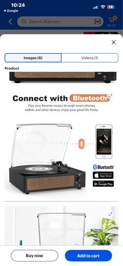 Toca disco Bluetooth  🛜