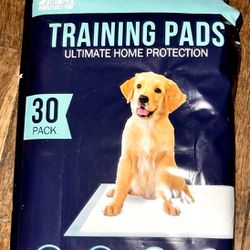 Pawsitively Fun! TRAINING PADS 30 Pack Puppy Dog Absorbing Pads