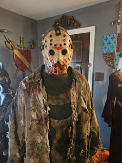 Bloody mouth Jason Halloween Mask!