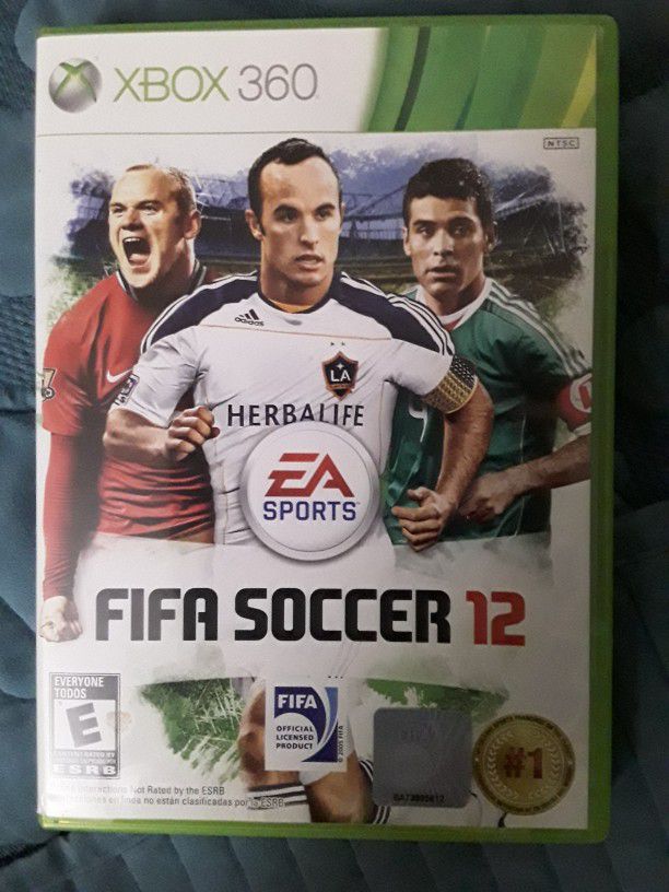 XBOX 360 FIFA Soccer 12 Video game 