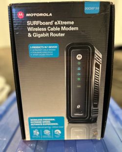 Modem Motorola Surfboard Extreme Wireless Modem And Router