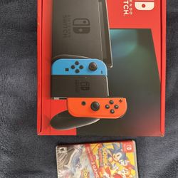 Nintendo Switch With Game 