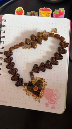 Chetah necklace