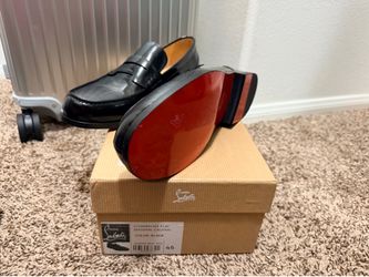 Men’s Size 10 Red Bottom Penny Loafers