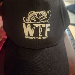 🧢 “WTF – Where’s The Fish” Adjustable Hat 