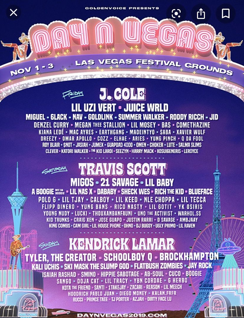 Day N Vegas Tickets 3 DAY for $250 hmu