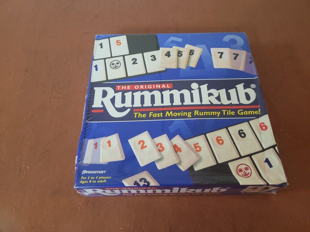 New  --  Rummikub Game  