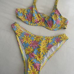 Shein Flower Power Bikini | Medium 
