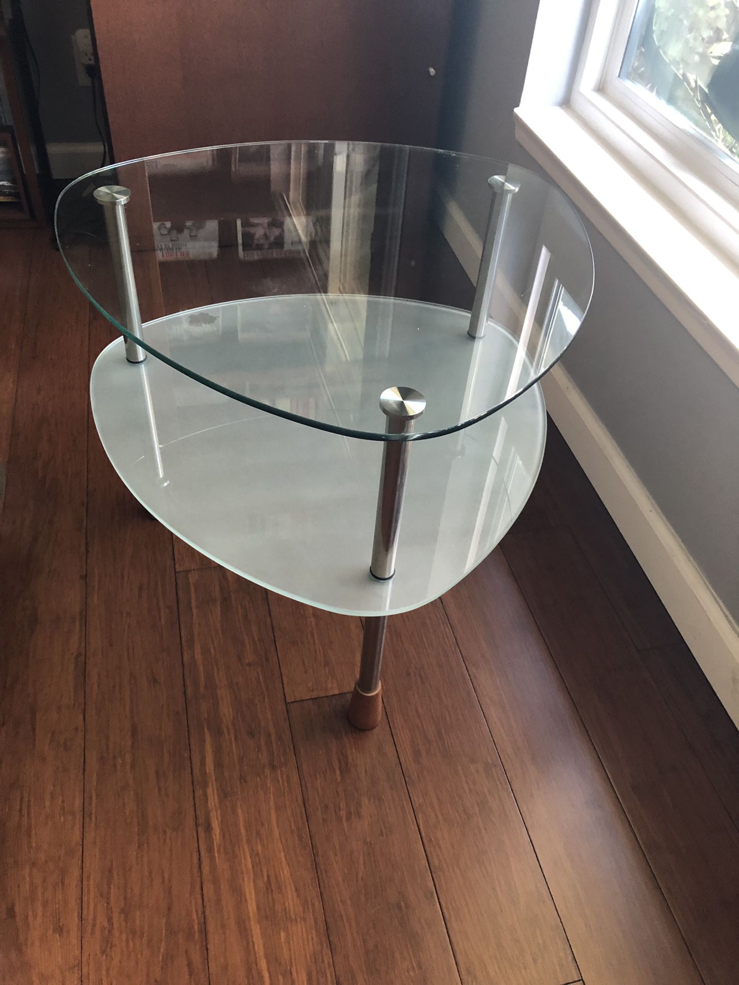 Modern Glass side table