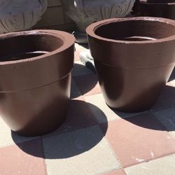 New Flower Pots Made Out Of Cement Perfect Gift 💝 