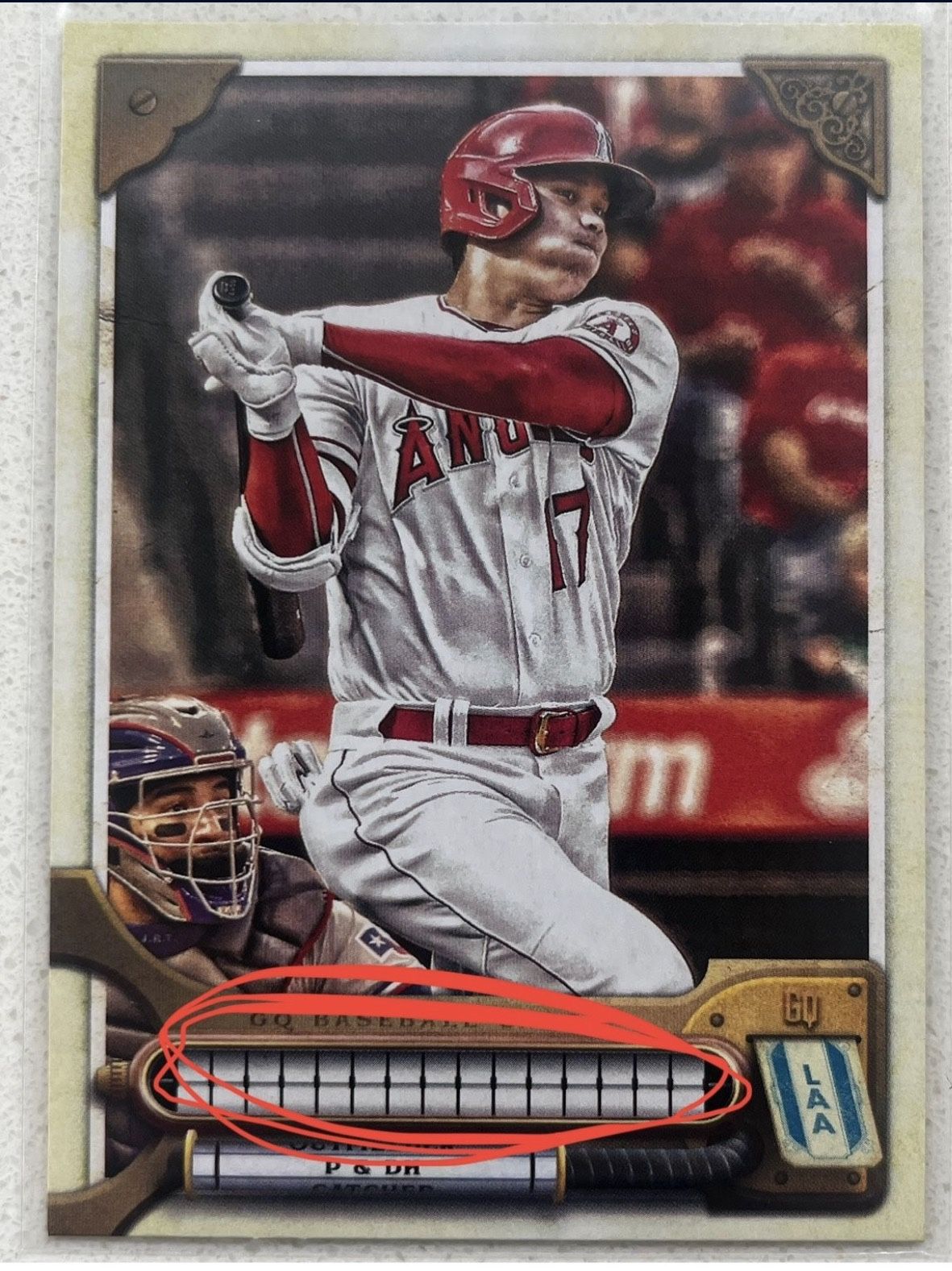 Shohei Ohtani Baseball Card