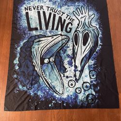 Never Trust The Living Beetlejuice Tapestry 