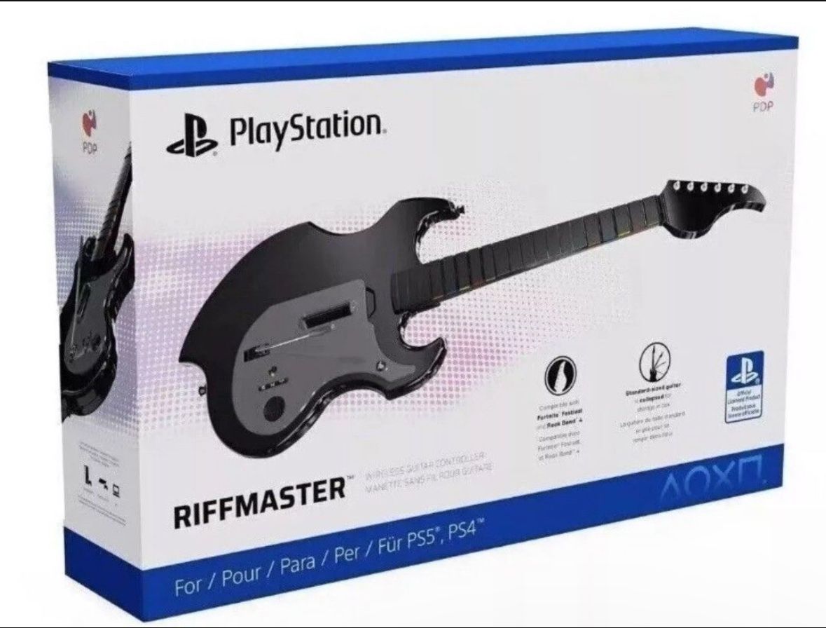 Ps5 Guitar Controller PDP Riffmaster