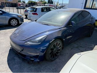 2022 Tesla Model 3 Performance Part Out