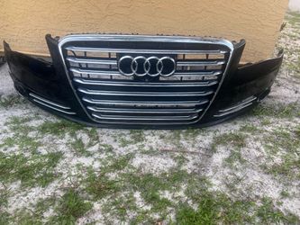 2011-2014 Audi a8 front bumper oem
