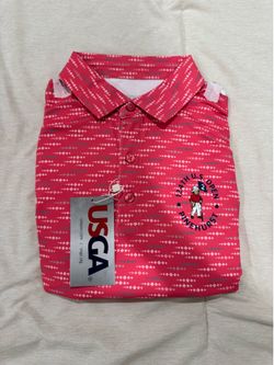 NWT USGA 124th U.S. Open Pinehurst Golf Polo Shirt - Size Medium