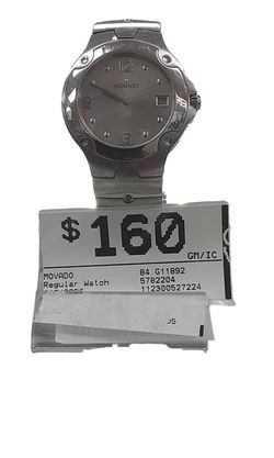 Movado 84 G11892 Silver Regular Watch