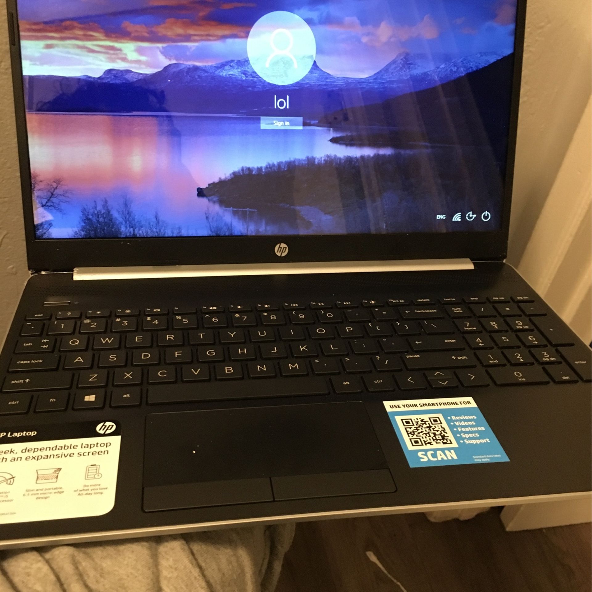 HP Laptop 15dwoo43dx