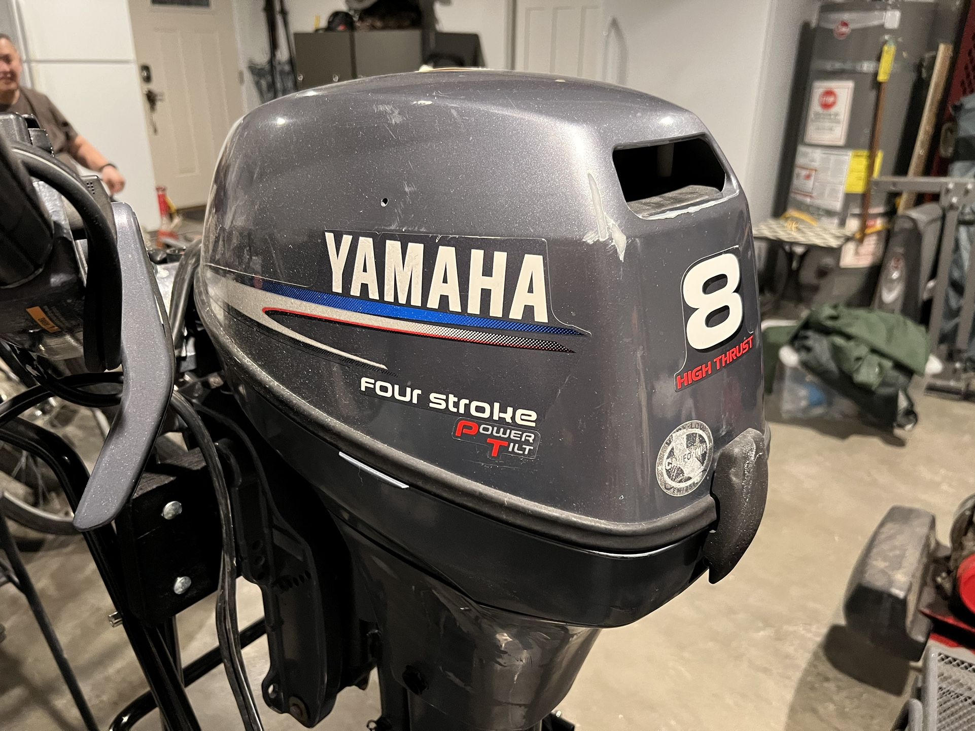 Yamaha 8 HP High Thrust Outboard Boat Motor For Sale In Kenmore WA 
