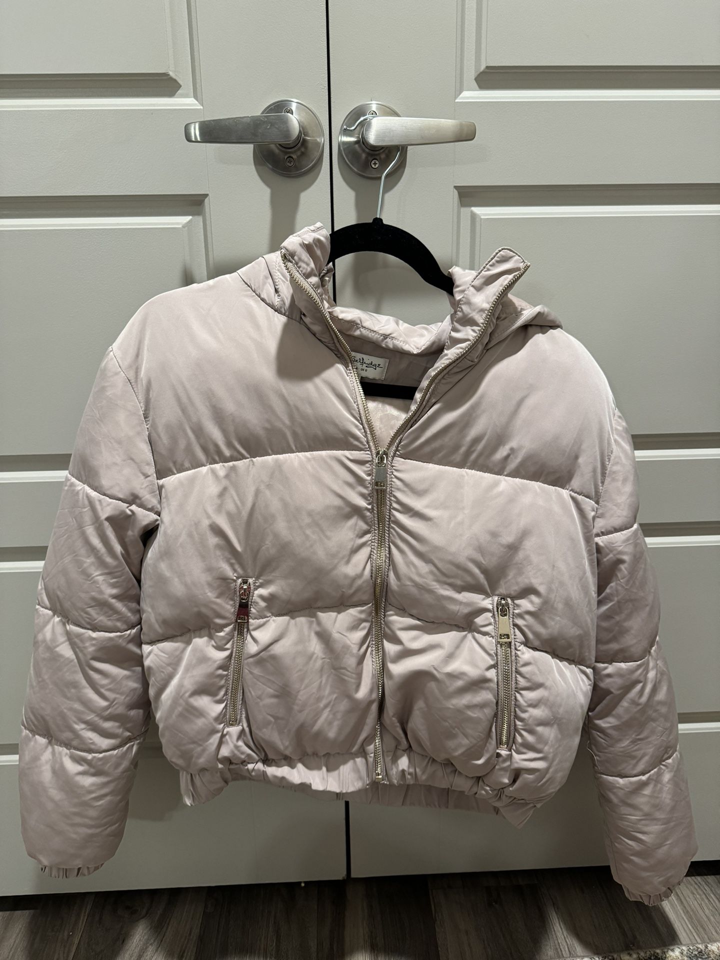 Light Pink Puffer Jacket