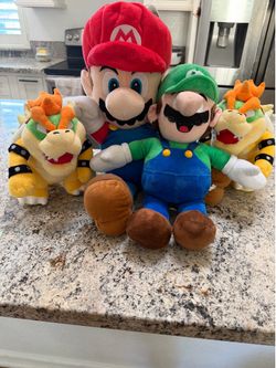 Good condition super Mario stuff animals