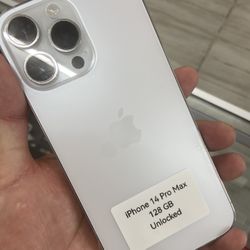 14 Pro Max Unlocked. Cash Or $50 Down W Approval 