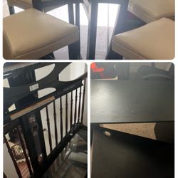 Glass Table With 4 Chairs, TV Stand, Computer Desk And More Freebies