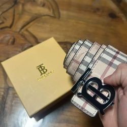 Belt With Box New